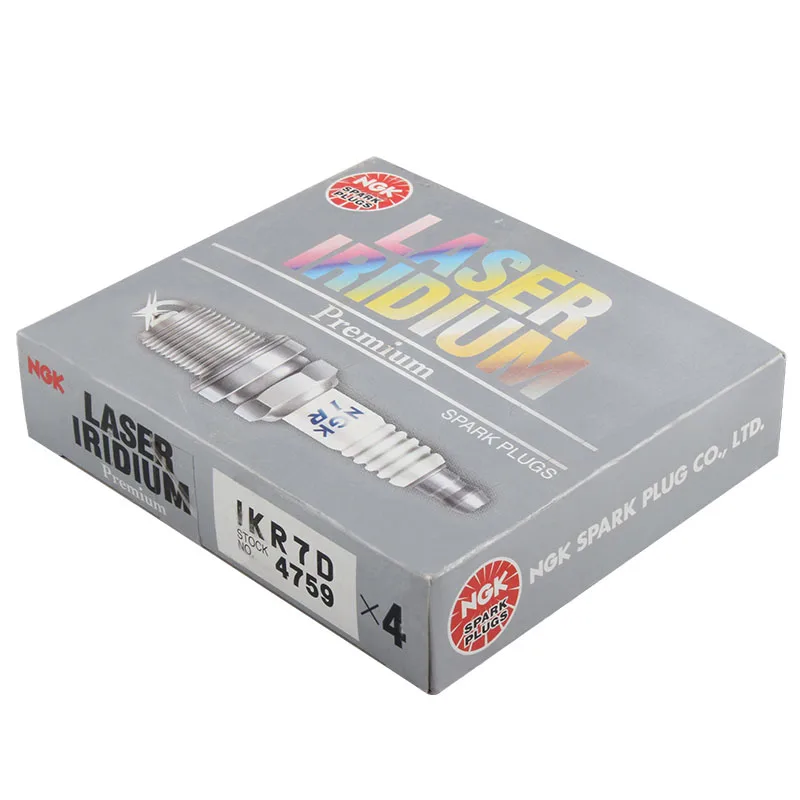 Свеча зажигания NGK Iridium IKR7D 4759 для FIAT 500 500C 500X 500L PUNTO PALIO TIPO DOBLO IDEA STRADA ARGO DAIHATSU TERIOS SIRION