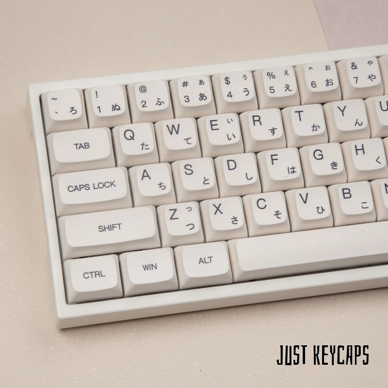 Колпачки для клавиш с 120 клавишами PBT колпачки XDA Profile DYE-SUB английская японская
