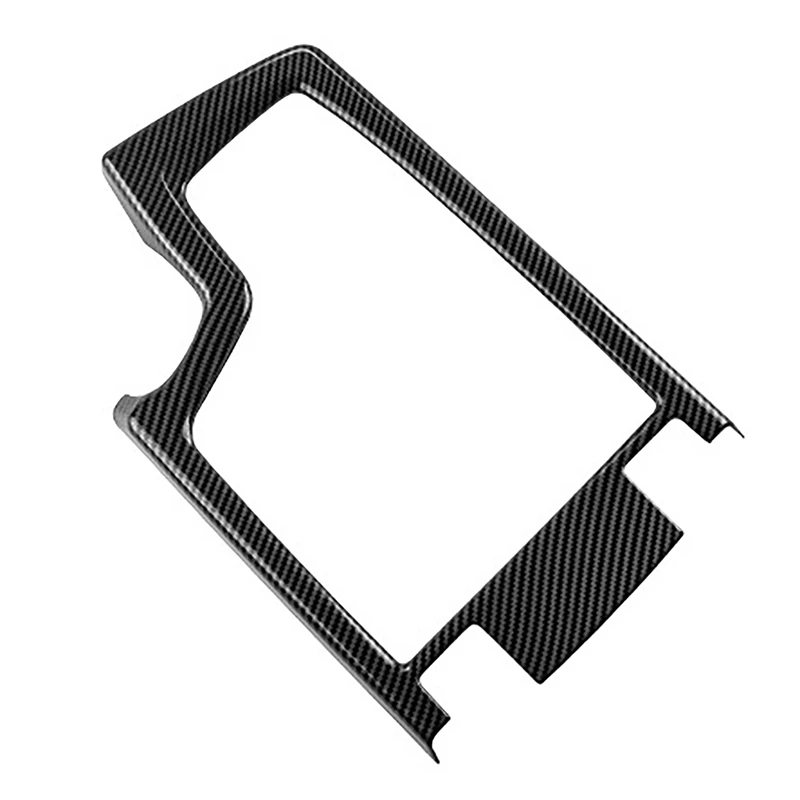 

Car Carbon Fiber Center Armrest Box Protective Frame Cover Trim for-BMW 3 Series F30 F35 2013-2019