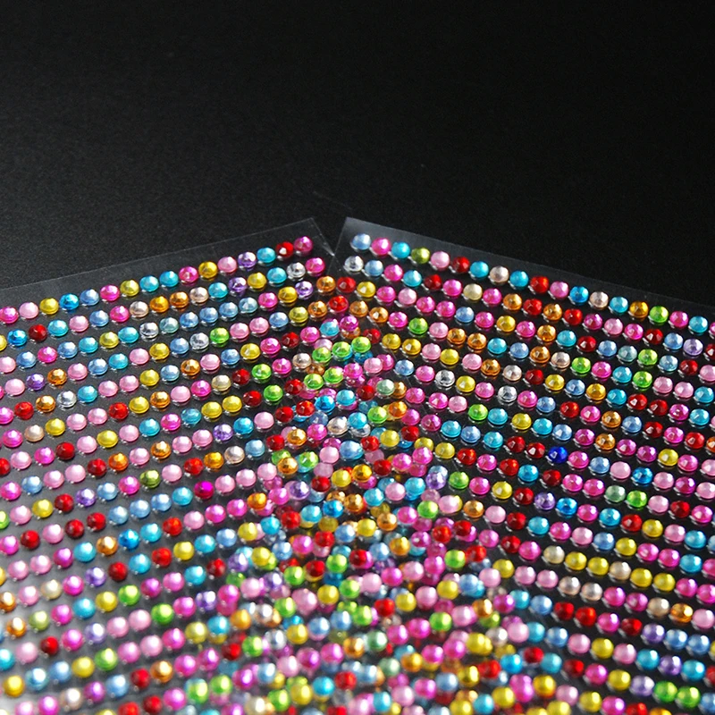 Акриловая Татуировка сделай сам 4/5/6 мм переводная картинка искусство стразы