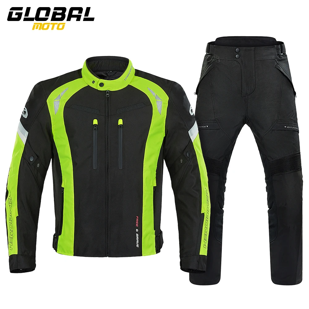 

Мотоциклетная куртка HEROBIKER Мужская, брикет, пригодный для езды на мотоцикле, защитный костюм для мотокросса с подкладкой