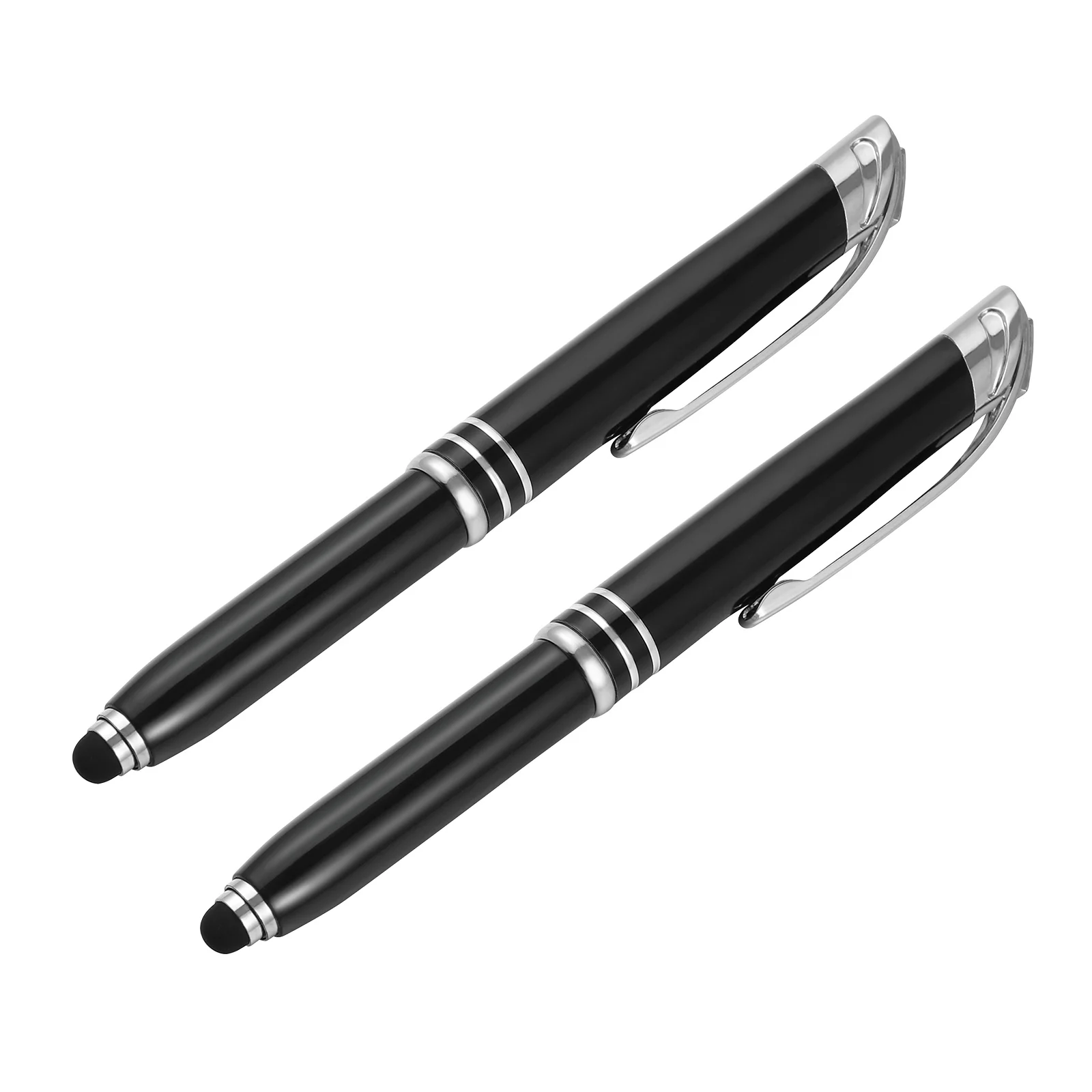 

LED Ballpoint Pen, Flashlight Writing Ballpoint Pens Glowing Metal Pen Stationery Supplies for Office Home Funny original