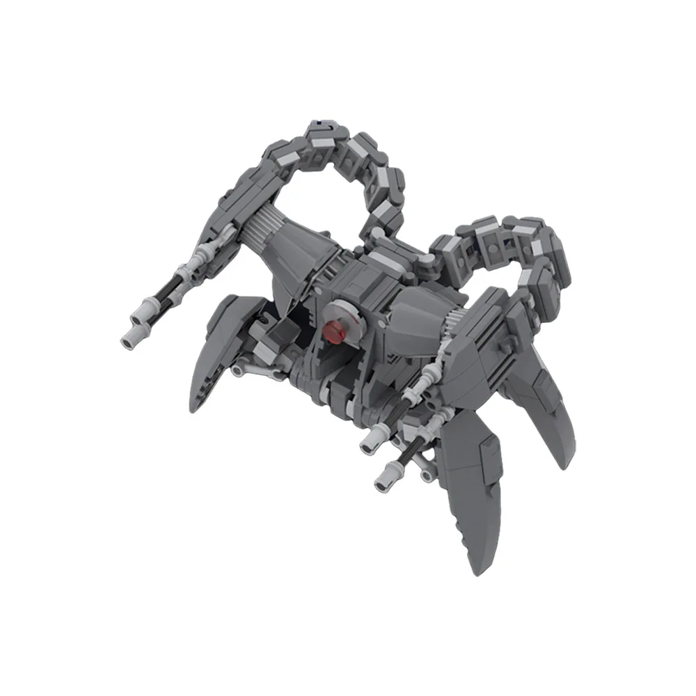 MOC Destroyer-Robot de batalla Mecha para niños, juego de bloques de construcción, destructor de Metal escorpenek, juguetes para niños, regalos de cumpleaños