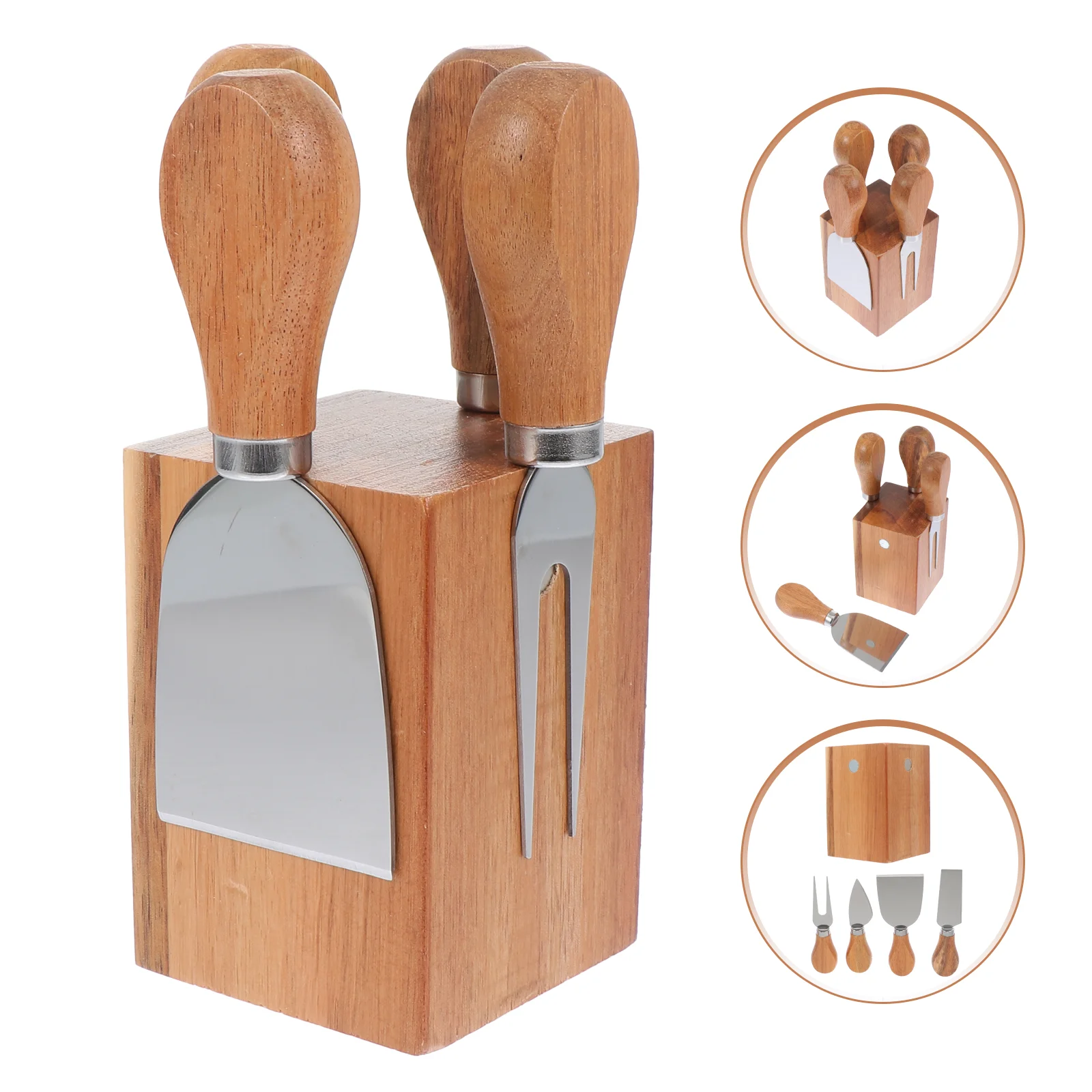 

1pc Durable Practical Creative Cheese Cutter Holder Magnet Cutter Holder for Home