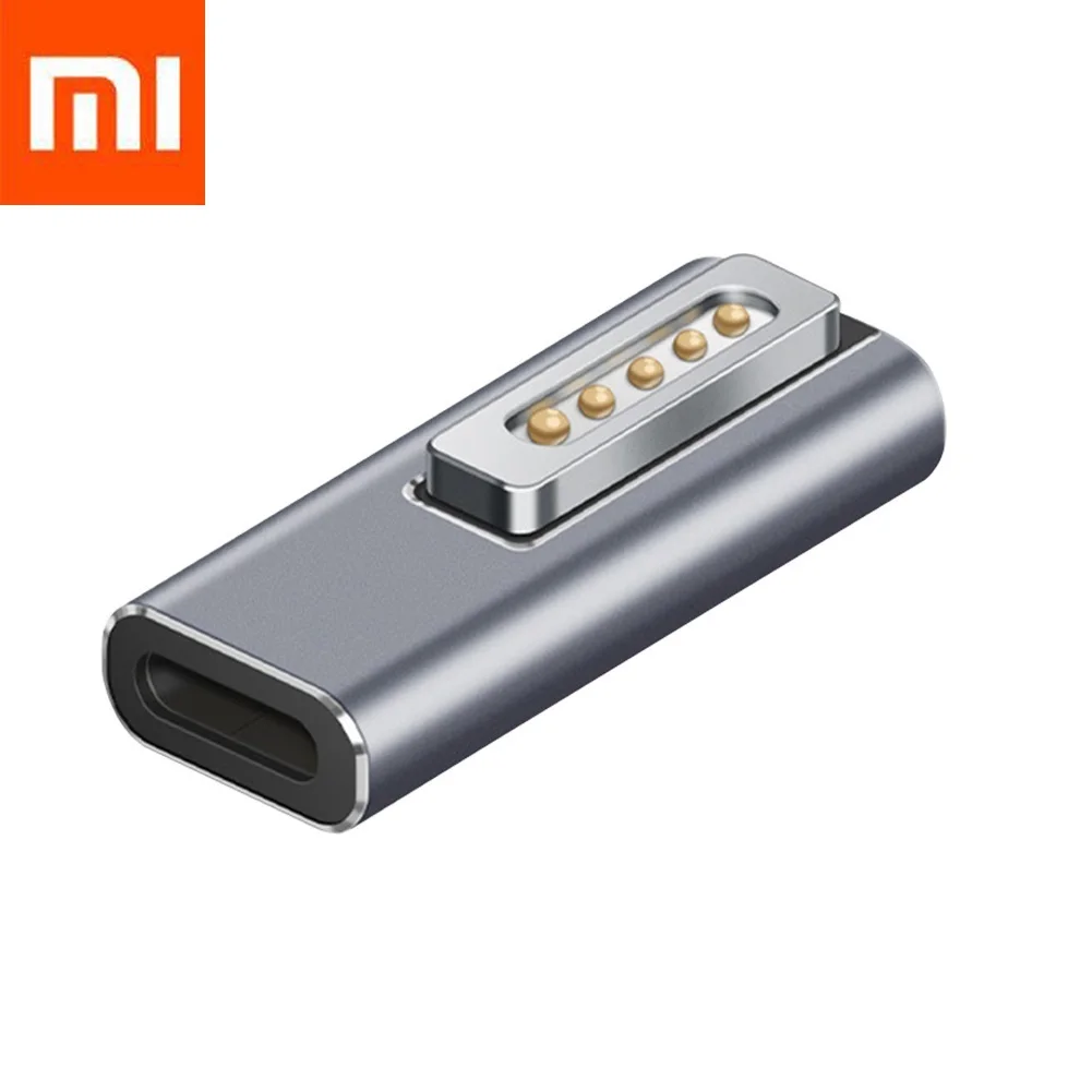 

Новинка Магнитный USB PD адаптер 2021 Type-C для Apple Magsafe 2 Pro USB C Женский адаптер для быстрой зарядки 60 Вт Магнитный преобразователь вилки