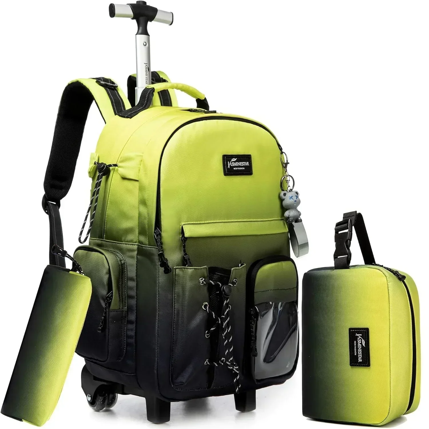 Набор школьных рюкзаков для девочек детские сумки на колесиках подростков