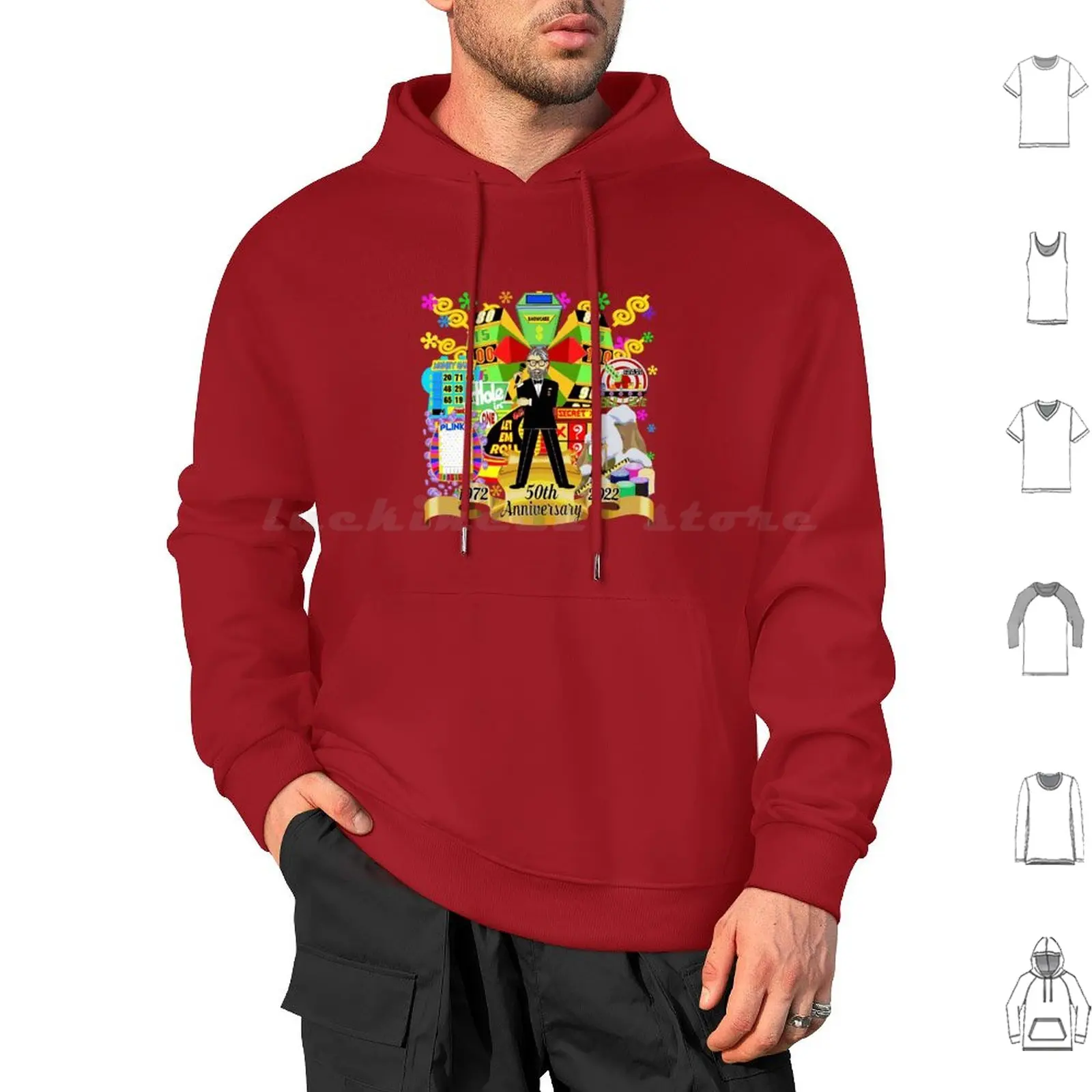 

- Tpir ( The Price Is... ) 2022 50Th Anniversary ( Rev. ) Hoodie cotton Long Sleeve The Price Is Right Game Show Game