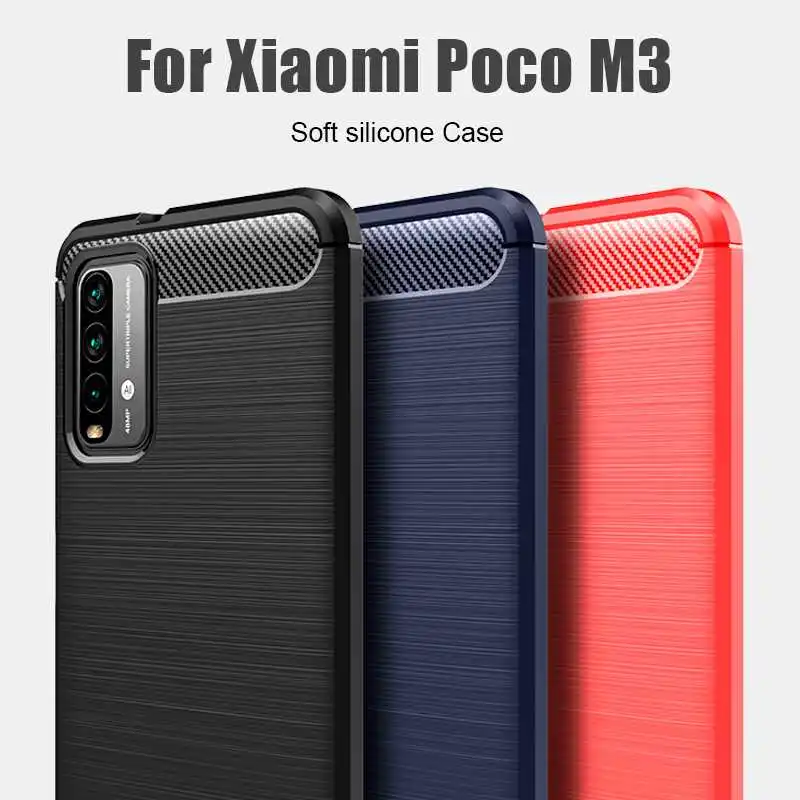 

YouYaeMi Shockproof Soft Case For Xiaomi Poco M3 Pro 5G Phone Case Cover