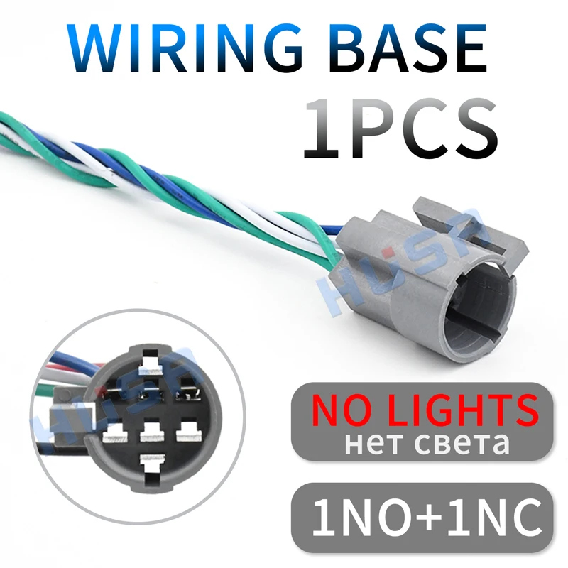 

Металлический поворотный переключатель 16/19/22 мм Pten