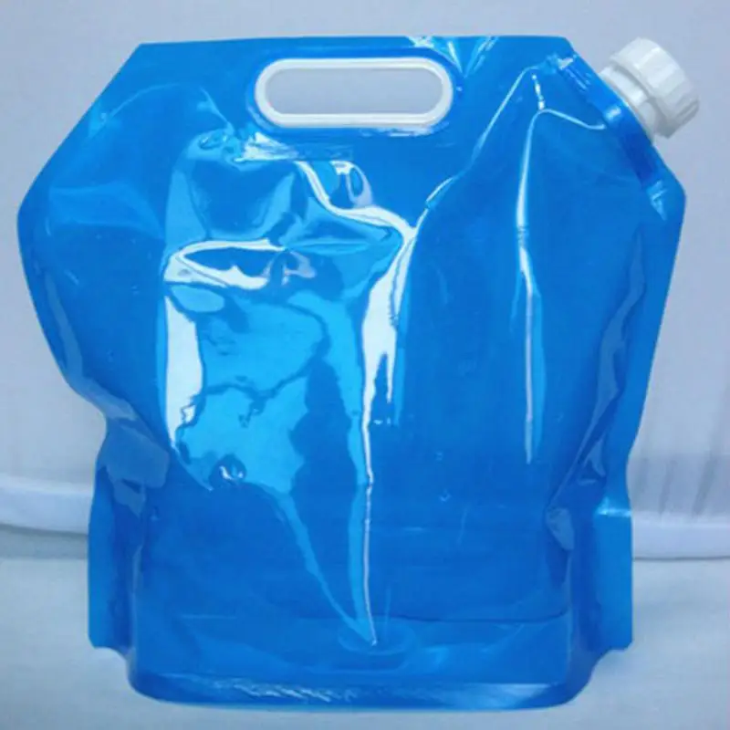 Складной мешок для воды, бутылка для хранения объемом 5 л, для барбекю, праздников, походов, спорта, развлечений