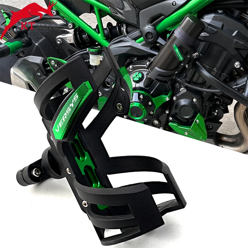 

For KAWASAKI versys 1000 Versys650 Versys X300 Motorbike Beverage Water Bottle Cage Drink Cup Holder Sdand Mount Accessories