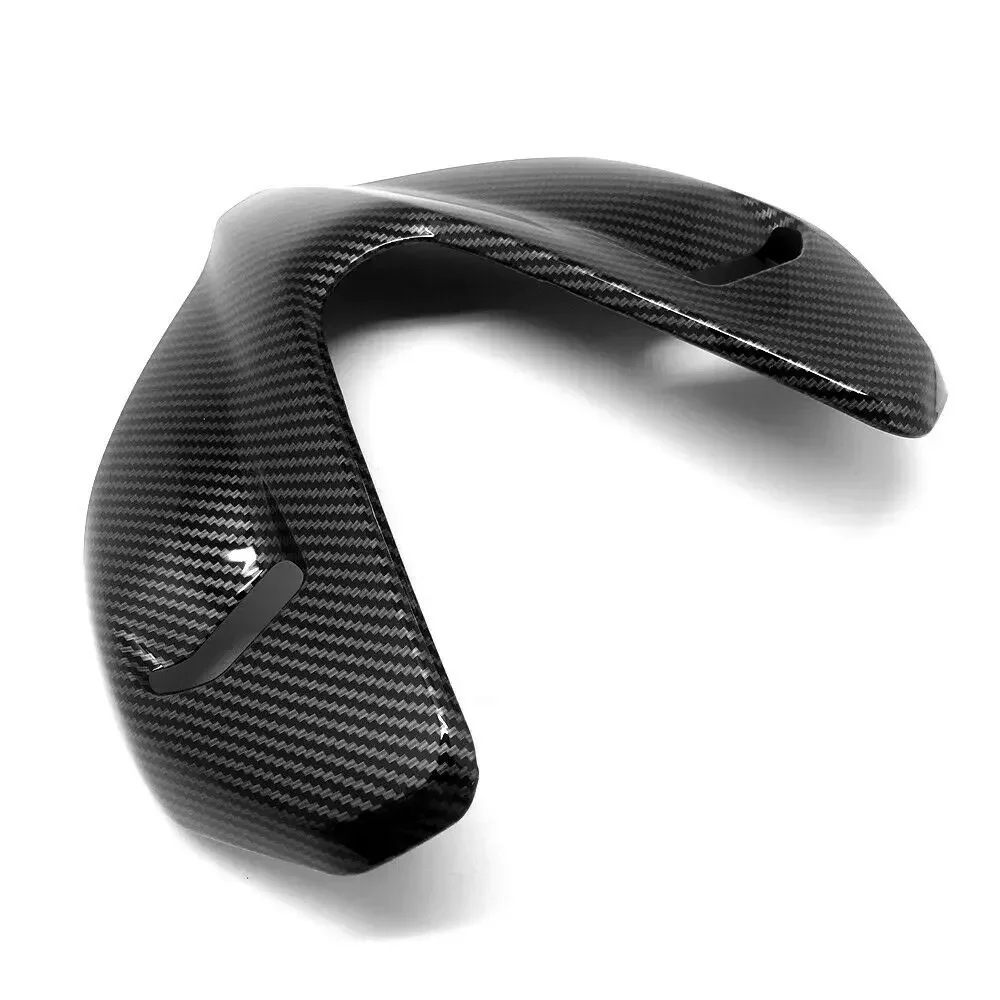 Гидроокунанная отделка из углеродного волокна передний носовой обтекатель фары