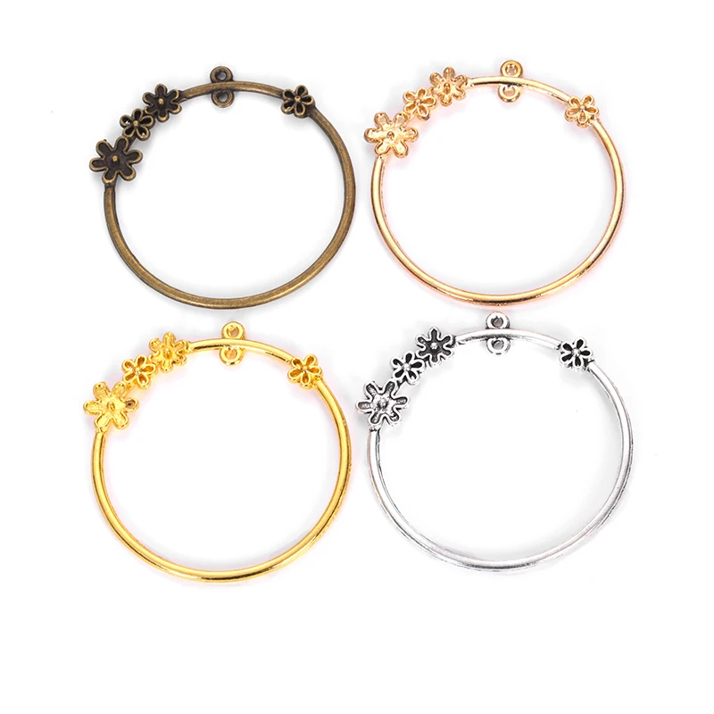 

10 шт., подвески с двумя отверстиями для ювелирных изделий