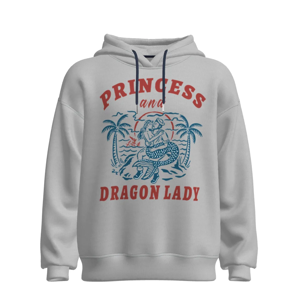 

Fashion Men's Pocket Hoodie Printed Sweatshirt