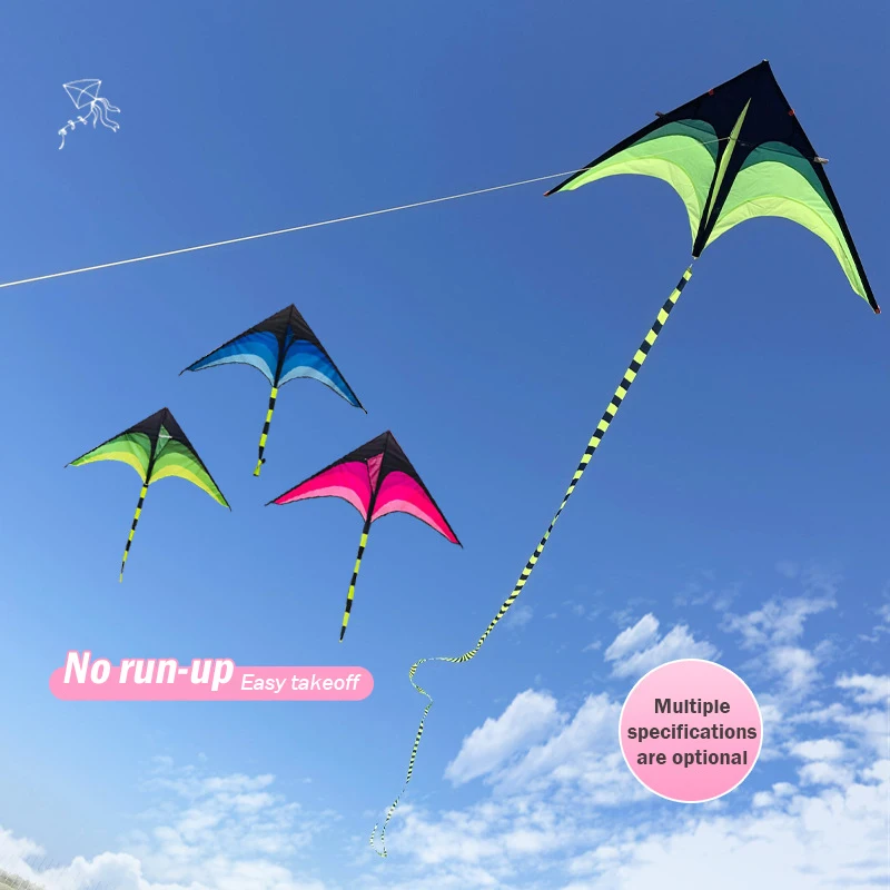 

1.6M Large Kite Flying with 4M Tail Wind Kites for Adults Children Kids Reel Wheel Breeze Easy To Fly Outdoor Toys Games Sports