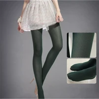 women fashion pantyhose candy color hosiery tights big dots panty hoses retro high quality seamless velvet stockings