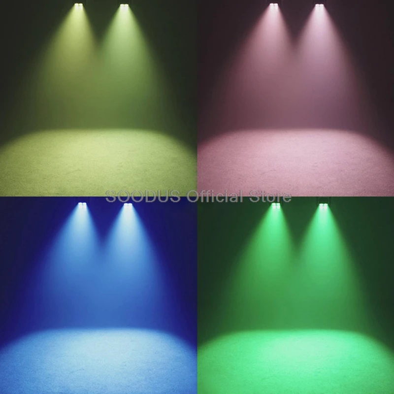 Освещение Dj 4*30 Вт с подвижной головкой светодиодный RGBW DMX512 управление для