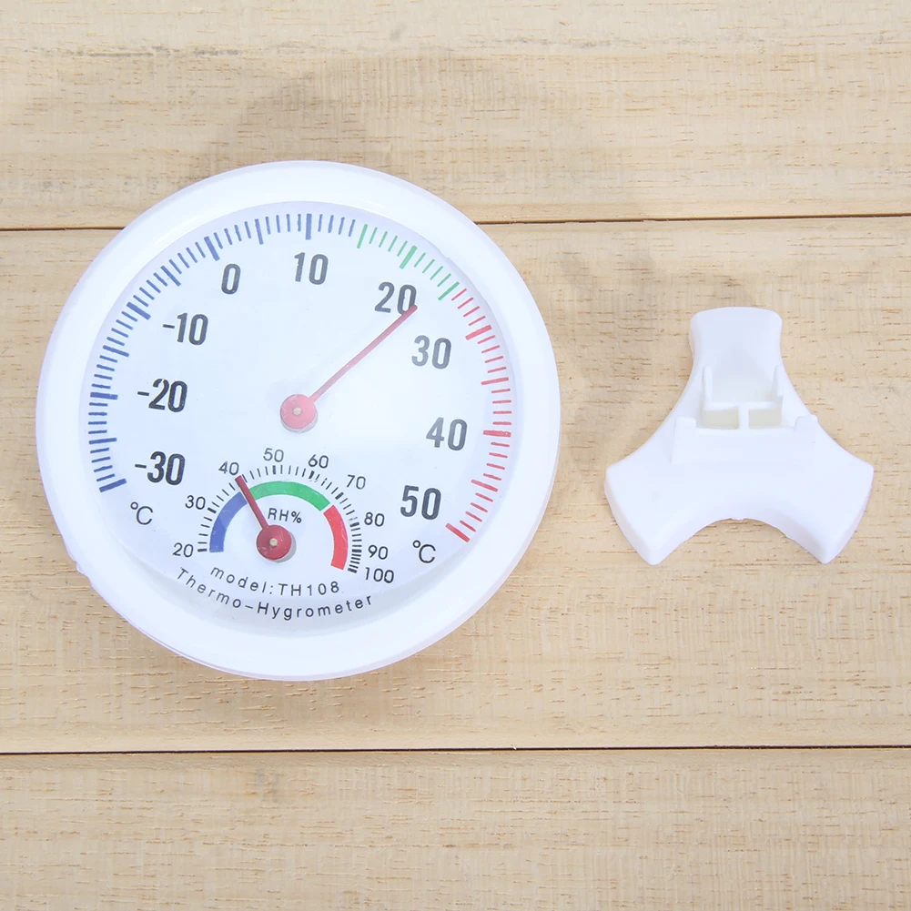 

Mini Bell-shaped Scale Thermometer and Hygrometer Mini LCD Digital Home Wall Mount Indoor Temperature Measure Tool