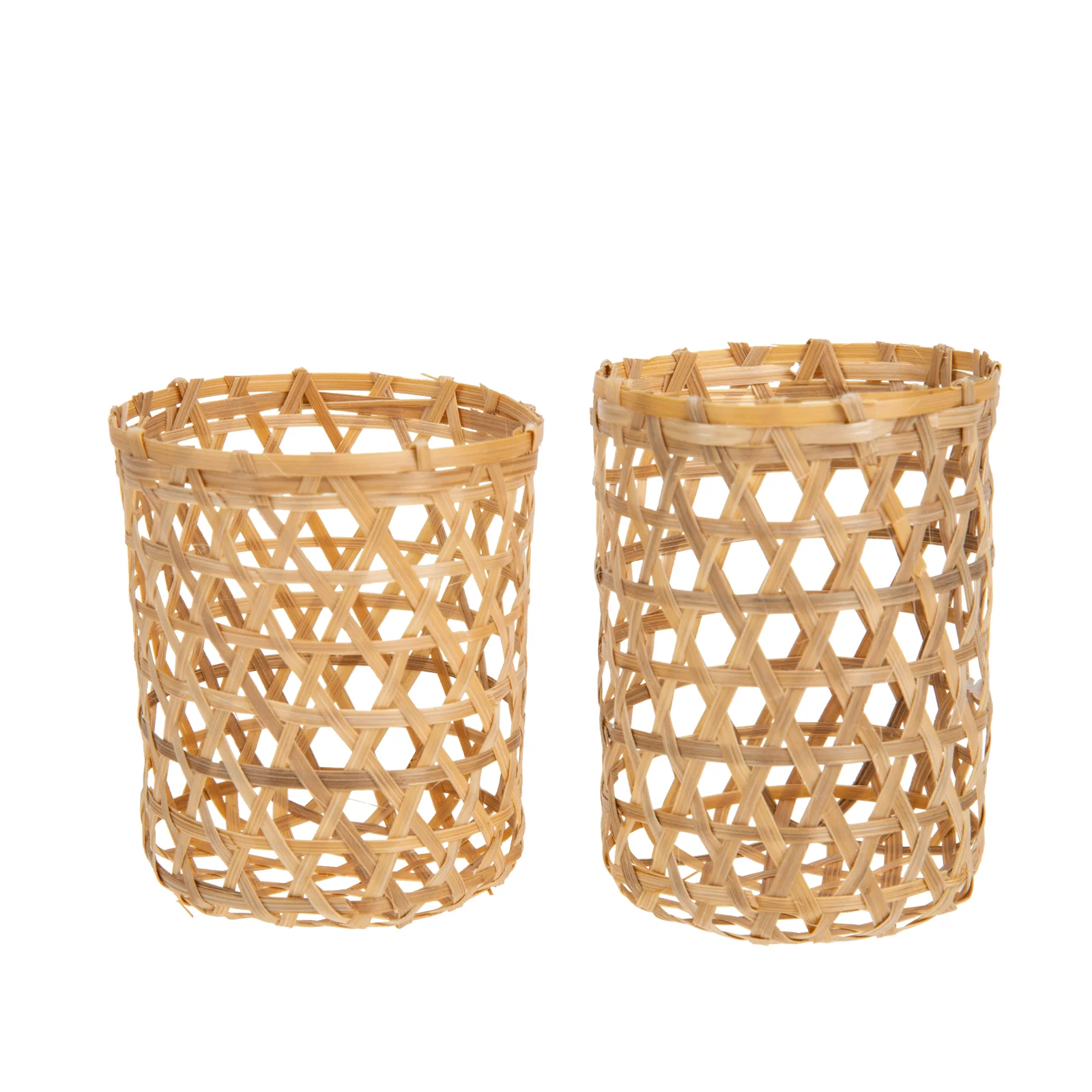 

Cup Sleeve Rattan Woven Sleeves Cover Vase Holder Bottleflower Beer Coffee Canmakeup Brush Hot Wrapsdrink Straw Holders