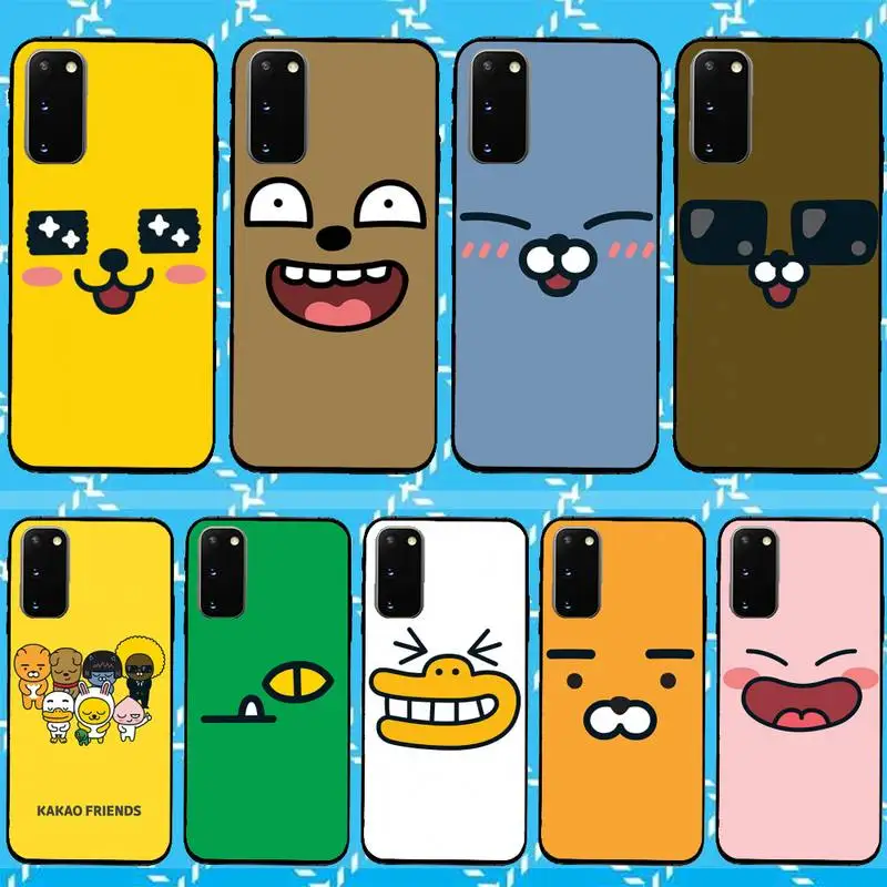 

K-KAKAO F-FRIENDS Phone Case For Samsung Galaxy S6 S7 Edge Plus S9 S20Plus S20ULTRA S10lite 2020 S10 Note20ultra Case