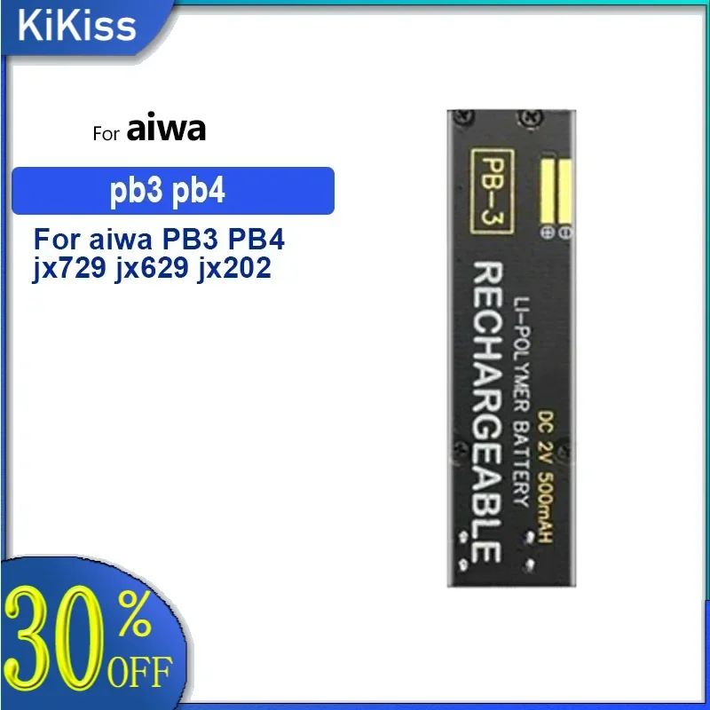 Аккумулятор 500 мАч для aiwa PB3 PB4 jx729 jx629 jx202 jx303 jx505 px370 jx609 p50 jx2000 px30 px50 rl30 rl75 ps3 RL75 PS3