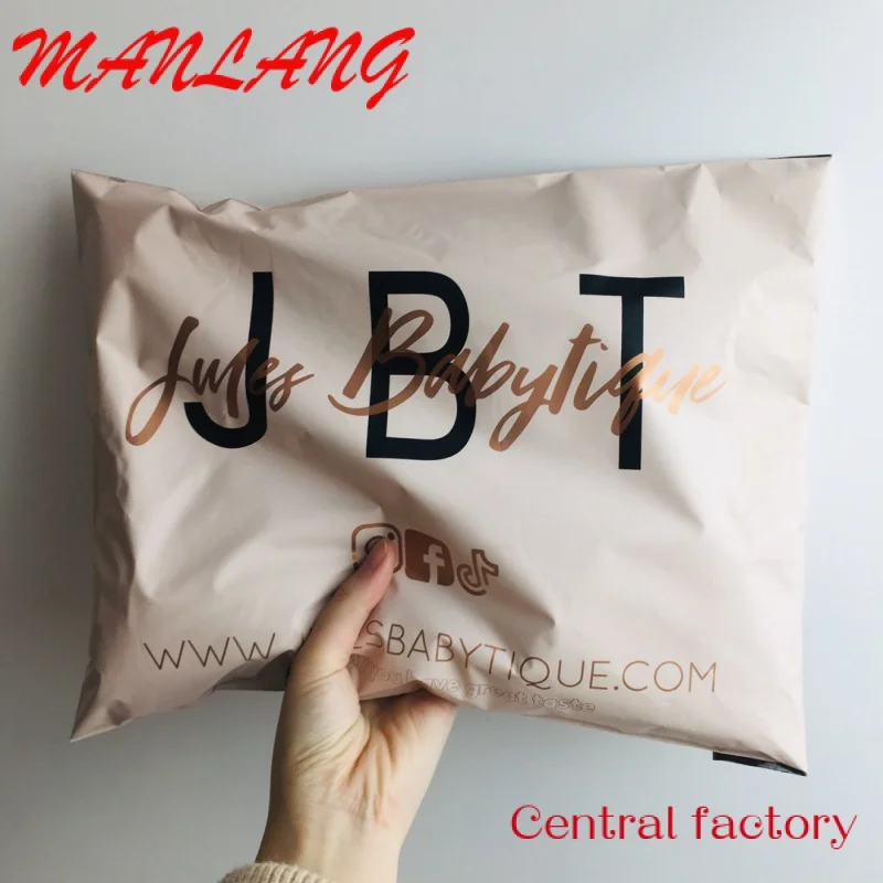 Биоразлагаемые полиэтиленовые пакеты на заказ водонепроницаемые пластиковые