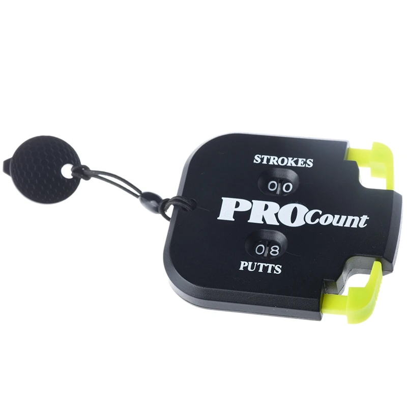 

Mini Handy Golf Shot Count Two Digits Stroke Putt Score Counter Scoring Keeper Golf Training Aids