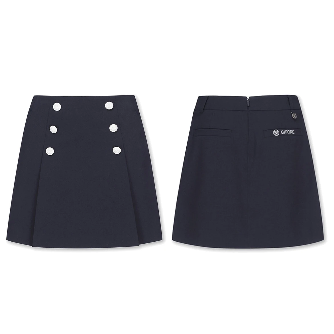 

Golf Shorts Skirts Fashion Dress Style for Women's Button A-line Skirt