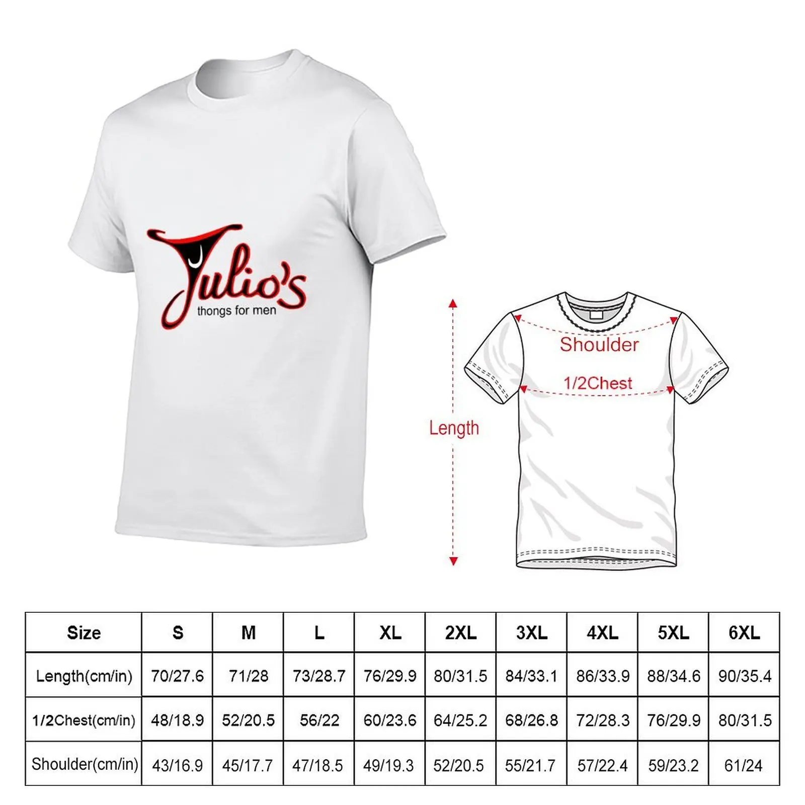 Фото Футболка Julio's Thongs For Men, мужская повседневная футболка, однотонные футболки для мужчин, облегающая футболка №2
