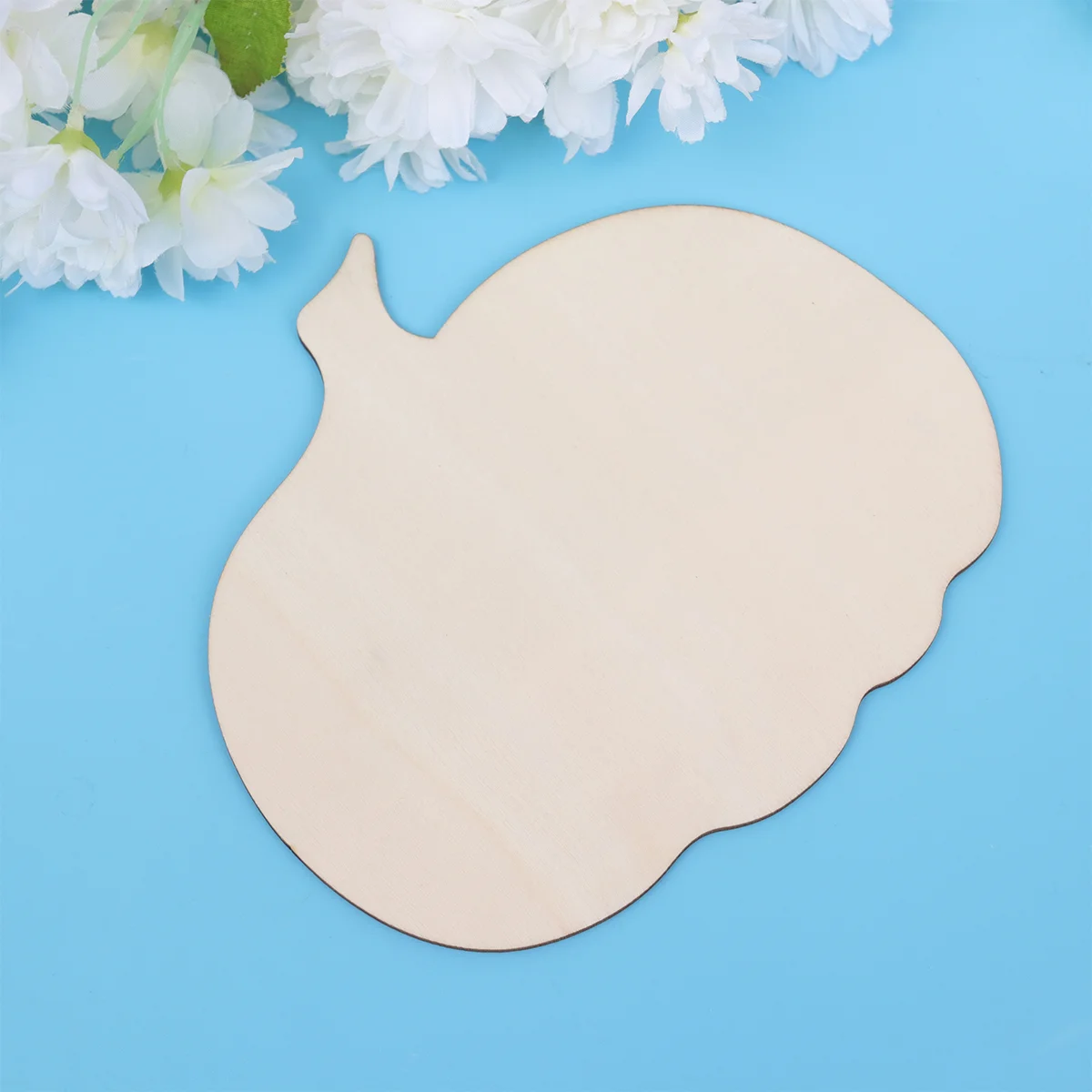 

Wood Pumpkin Pumpkins Craft Slices Wooden Christmas Unfinished Cutout Faux Chip Rustic Fake Chips Decorations Gift Paintng