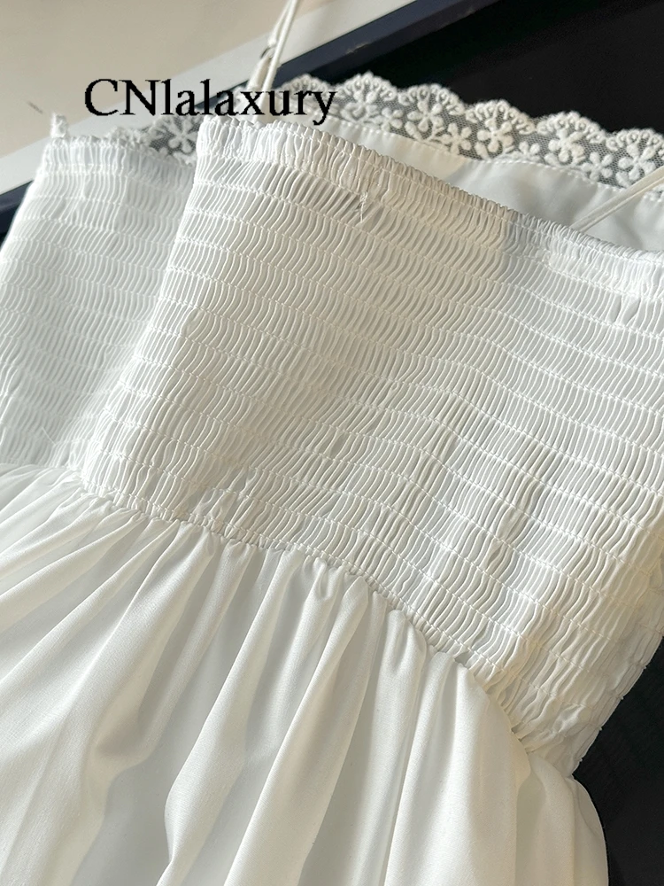 Повседневное летнее платье-слинг CNlalaxury женские бандажные платья-трапеции без