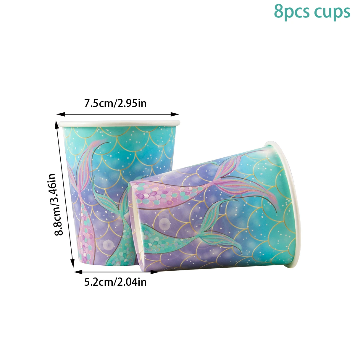 

Одноразовые тарелки и стаканы "Русская русалка"