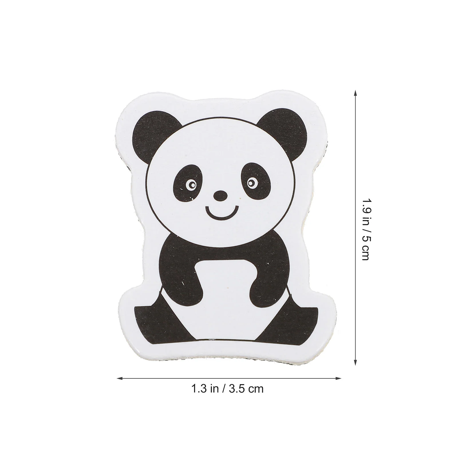 24 шт. деревянные Мультяшные наклейки на холодильник