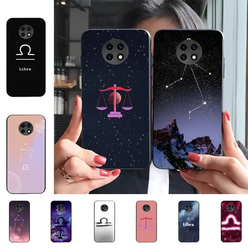 

RuiCaiCa Constellation Libra Phone Case for Samsung S20 lite S21 S10 S9 plus for Redmi Note8 9pro for Huawei Y6 cover