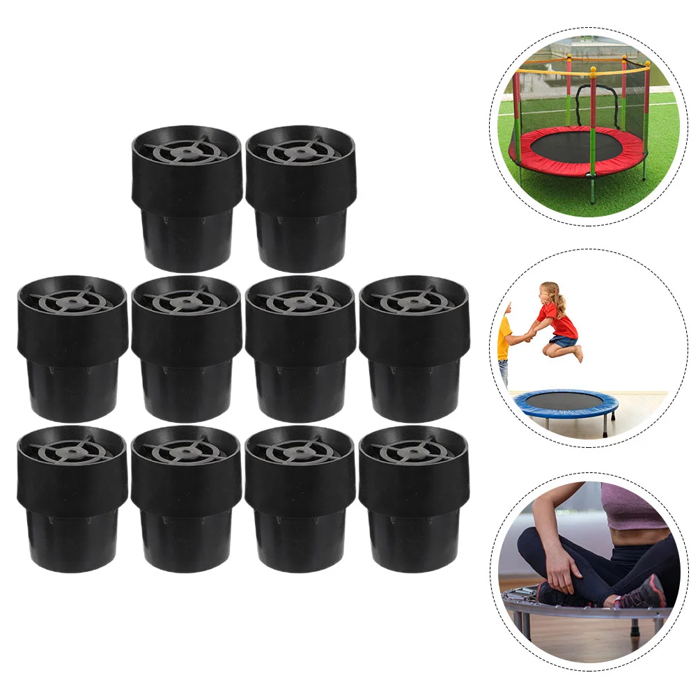

Trampoline Floor Mat Parts Rubber Leg Caps Cover Professional Mute Wear-resistant Convenient Replacement Furniture Feet Pads