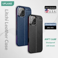uflaxe original shockproof case for apple iphone 13 pro max iphone 13 mini soft silicone back cover tpu leather casing