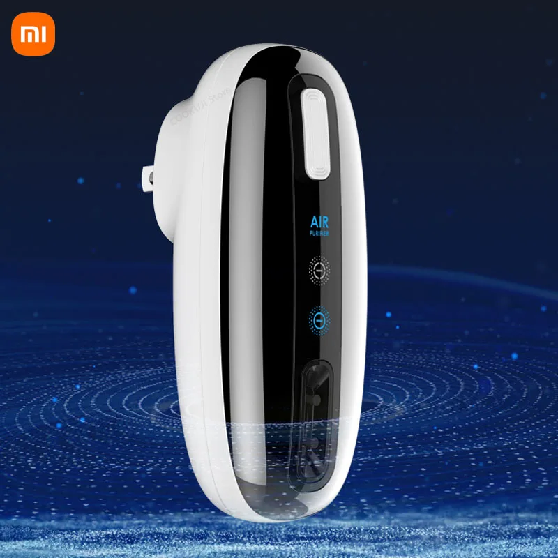 

Xiaomi Portable Plug In Air Purifier Freshener Cleaner for Home Deodorizer Negative Ion Generator Remove Odor Dust Smoke Ionizer