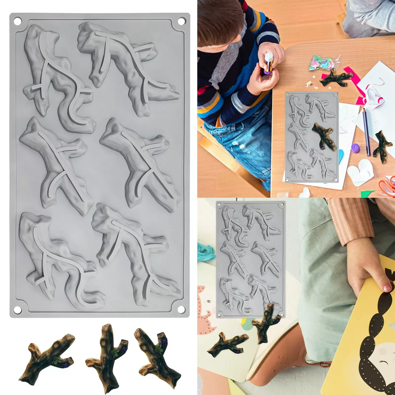 

DIY Simulation Branch Small Fruit 6 Inch Cake 4 Inch Cake Pan Nonstick Nonstick Baking Pans for Oven with Lids