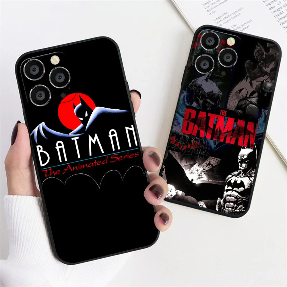 Мягкий чехол BY-11 Batman DC для Xiaomi Redmi Poco F6 X6 M6 F5 C55 C50 C51 13 13C Pro