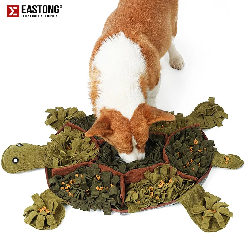 

Dog Snuffle Mat Tortoise Shape Pet Slow Feeding Pad Pet Sniffing Mat Dog Training Toys Pet Release Stress Toys Gift for Dogs