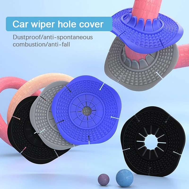 

2 шт., силиконовые накладки на лобовое стекло автомобиля