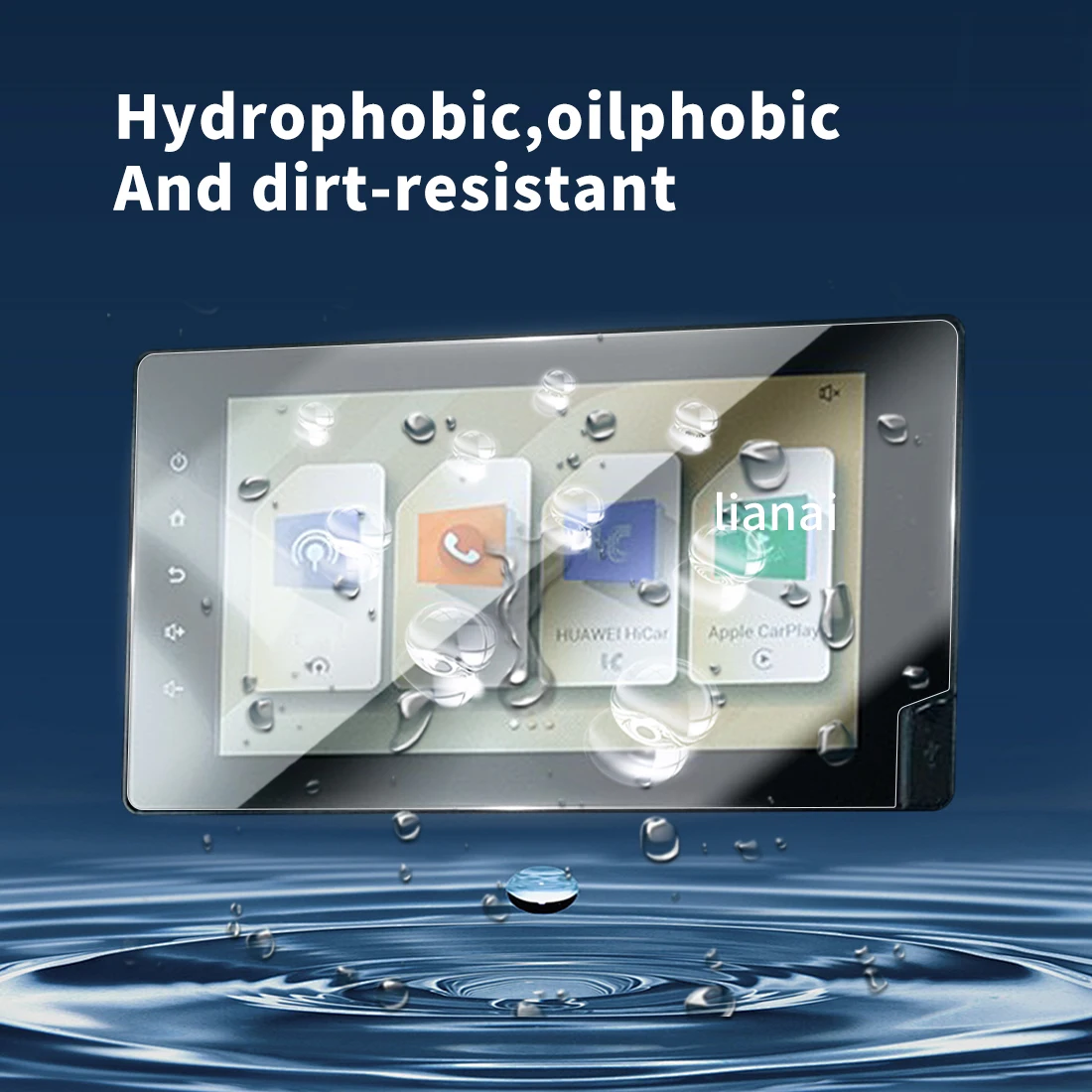 Защитная пленка для экрана Carplay защитная из закаленного стекла навигатор