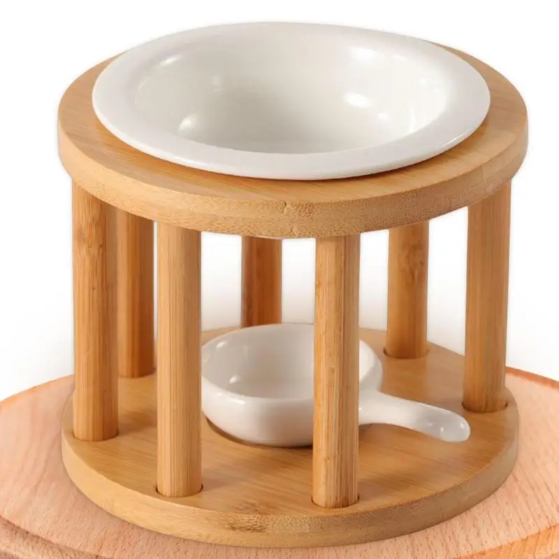 

Oil Candle Burner Ceramic Oil Burner Candle Wax Holder Warmer Essential Oil Incense Aroma Diffuser Furnace For Home Decoration