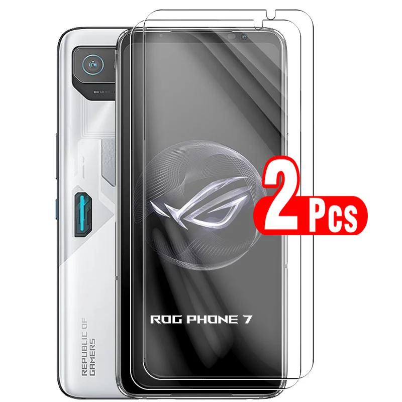 

2pcs full coverage screen protectors tempered glass for Asus ROG Phone 7 asusrog Phone7 5g 6.78 inches phone protection film