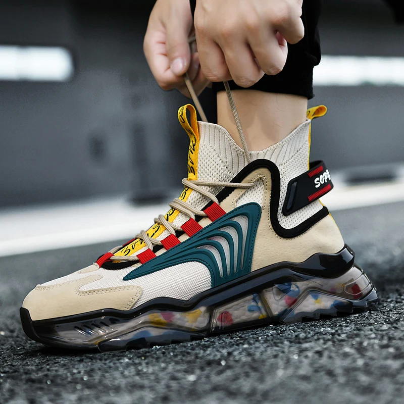 SENAGE Professional Running Shoes Male Light Non-slip Classic Sports Casual Shoes Trainer Race Breathable Men Shoes