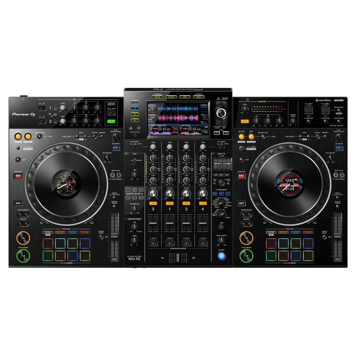 Лидер продаж Pioneer xdj-xz с Decksaver Rmx1000 и Ibiza диджейский стол