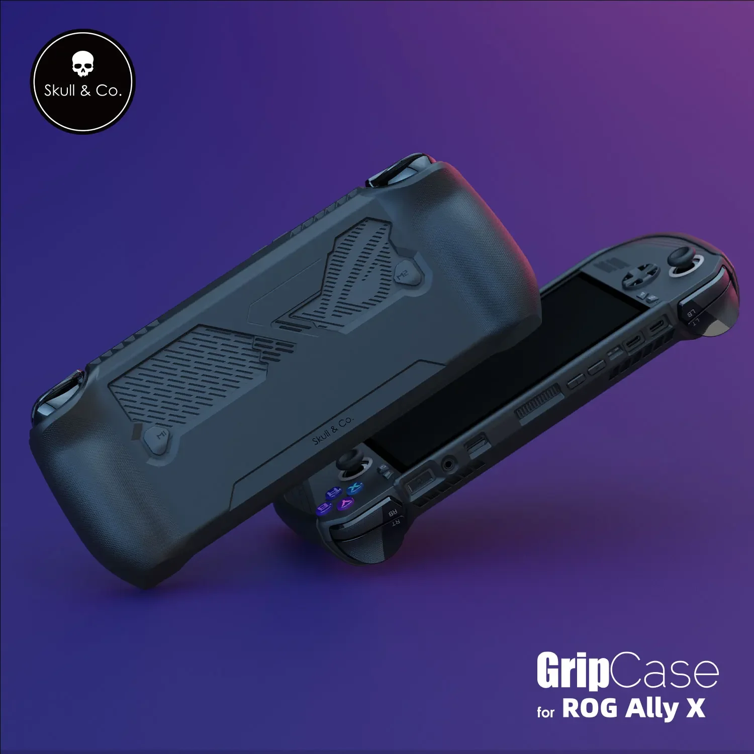 Фото Чехол Skull & Co. GripCase Ally X Мягкий защитный чехол Стабируемый чехол для ROG Ally X №1