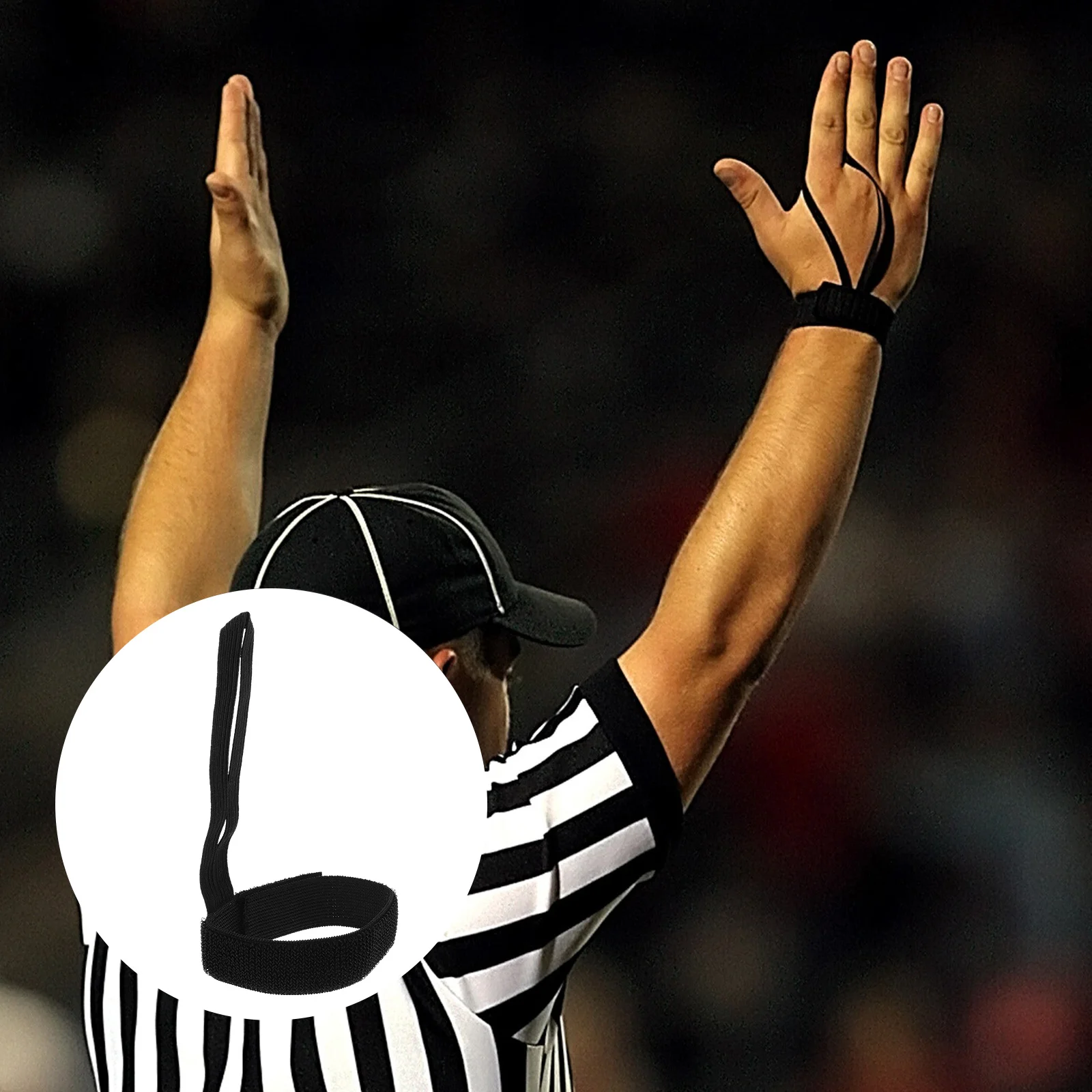 

5pcs Convenient Referee Wrist Band Referee Wristband Referee Accessories