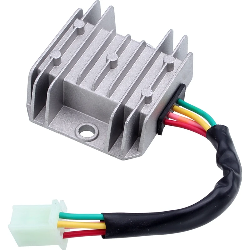 

4 Wire Regulator Rectifier 12V DC Hydraulic Radiator For Off Road Bike Moped Replacement Accessories