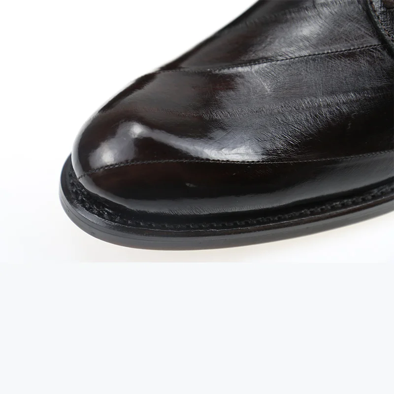 Новинка 2024 повседневные мужские топсайдеры из натуральной кожи с острым носком в